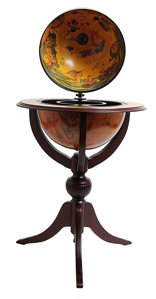 26inches x 26inches x 45inches Globe Bar 3 Legs