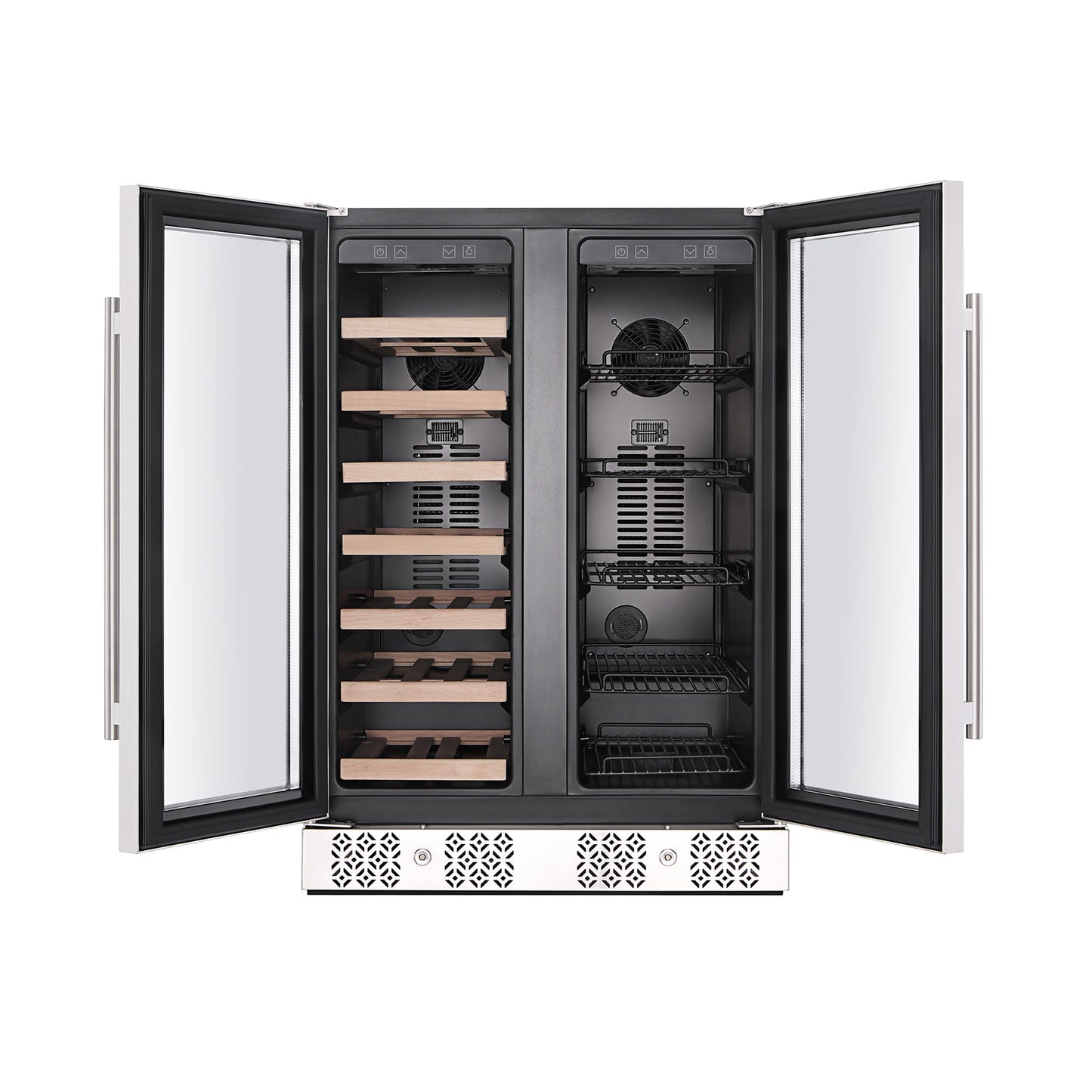 Empava 24" Dual Zone Wine Cooler & Beverage Fridge (110V)