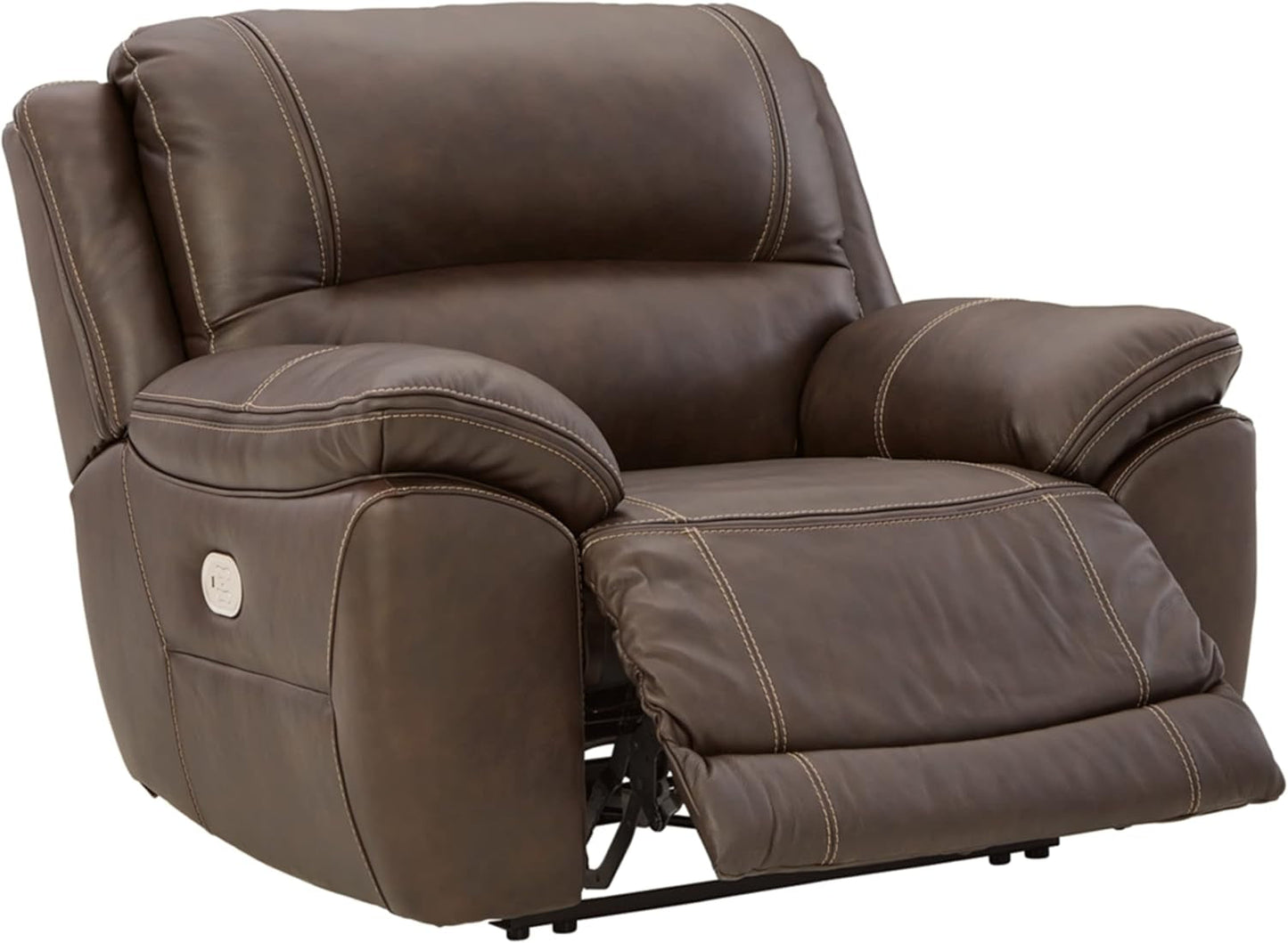 Dunleith Zero Wall Recliner with Power Headrest, Brown
